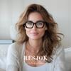 resjok Reading Glasses for women-3Pack Blue Light Blocking Computer Readers with Spring Hinge Fashion Eyeglasses(Mix2, 2.0x) view 2
