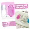 Healvian 9pcs Silicone Finger Toothbrush Boys and Girls Soft Brush Newborn Cleaning Brush Boy Girl Oral Care view 2