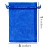 100 Pc Gift Organza Bags with Drawstring 5x7 inch Royal Blue for Jewelry,Candy Sheer Fabric Clear Mesh Sachet for Baby Shower,Christmas,Party Favors,First Birthday,Wedding,Bridal Shower,Mothers Day view 2