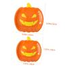 SEWOART 20pcs Halloween Pumpkin Plates Disposable Pumpkin Party Dinner Plates for Halloween Gatherings for Desserts Snacks view 2