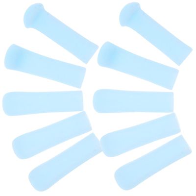 10Pcs Silicone Ear Cleaner Replacement Tips Soft Spoon Accessories for Gentle Wax Removal and Ear Picking Ergonomic Design for Comfortable Use