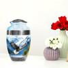 Eagle Urn for Human Ashes, Large Funeral Urns for Adult Ashes Men, Urn for Ashes Adult Male, Cremation Urns for Women (Size:- 10 Inch) view 4