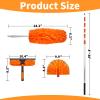 30 FT High Reach Duster Kit with 4-30 FT Extension Pole,High Ceiling Dusting and Window Cleaning Kit with Telescopic Pole,Window Washer & Squeegee,for Cleaning High Ceiling Fan, Furniture, Blinds view 2