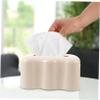 Cabilock Creative Spring Tissue Holder Multi-use Tissue Box for Home and Office Smooth Opening Design for Desks and Countertops view 3