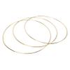 BATHVEVE 3pcs Decorative Wreath Frames for Christmas Home Decor Flower Wreath for Crafting Unique Garlands Smooth for Easy Handling view 1