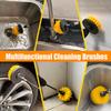 10Pcs Drill Brush Attachment Set, Drill Scrubber Brush Kit Include Scrub Pads, Drill Cleaning Brush Attachment Set for Bathroom, Tub, Tile,Floor, Grout, Boat view 2