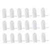 KOMBIUDA Toothbrush Finger Toothbrush Set 18pcs Gauze Oral Cleaners for Newborns Toddler Safe Soft Easy to Clean Milk Stains view 1