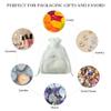 QIANF 20 Pcs White Small Organza Bags 3X4 inch for Wedding Favors with Drawstring, Mini Mesh Gift Bags Jewelry Pouch for Candy Bridal Shower Party Favor Baby Shower Christmas view 4