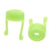 2Pcs Silicone Eye Drop Guides for Home Use, Spiral Green view 1