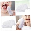 BCOATH 1set Boy Girl Finger Toothbrushes for Gentle Mouth Cleaning Soft Gauze Material Safe and Teeth Cleaners for Newborns and Toddlers view 3