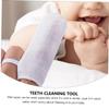 FOMIYES 1set Toothbrush Soft Oral Gauze Toothbrushes for Boys and Girls Tongue Cleaner Safe for Newborns view 4