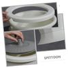 FOMIYES Portable Toilet for Boys and Girls Collapsible Urinal for Women Men Plastic Household Spittoon Lid Easy to Clean view 2
