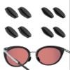Acefrog 2 Pairs Upgraded Nose Pads for Oakley Frogskins Range OO9284, Frogskins Range XL OO9503 / OO9503A, Frogskins Hybrid OO9289, Top Knot Sunglass, Push-in Nose Piece Replacement, Black, Anti-Slip view 1