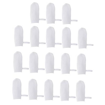 FOYTOKI 1set Cradle Cap Brush for Boy Girl Soft Gauze Finger Toothbrushes Boy Girl Teething Relief Oral
