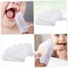 FOYTOKI 1set Cradle Cap Brush for Boy Girl Soft Gauze Finger Toothbrushes Boy Girl Teething Relief Oral view 4