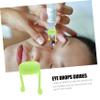 HOLIDYOYO 2pcs Practical Eye Drop Applicator Guides Eye Drop Bottle Holder for Seniors Spiral Silicone view 4