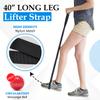 10 Piece Hip Kit for Seniors Recovery Kit with Reacher Grabber, Sock Helper, Dressing Stick, Shoehorn, Loofah, Back Scratcher, Leg Lifter and Massage Ball Ideal for Hip or Knee Surgery Recovery view 3