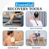 10 Piece Hip Kit for Seniors Recovery Kit with Reacher Grabber, Sock Helper, Dressing Stick, Shoehorn, Loofah, Back Scratcher, Leg Lifter and Massage Ball Ideal for Hip or Knee Surgery Recovery view 4
