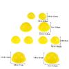 Anneome 12pcs Silicone Gua Facial Tool Cupping Therapy for Body Neck Face Cellulite Reduction Massage Cupping Cups view 2