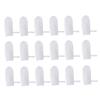 PartyKindom 1set Gauze Finger Toothbrushes Boy Girl Oral Cleaner for and Tongue Cleaning Soft and Safe Material for Newborns and Toddlers for Daily Oral view 1