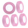 HOUDERCO 2cm Glitter Decorative Ribbon 5pcs 25 Yards for Wrapping Festival Decoration DIY Crafts and Present Ribbon view 1