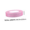 HOUDERCO 2cm Glitter Decorative Ribbon 5pcs 25 Yards for Wrapping Festival Decoration DIY Crafts and Present Ribbon view 2