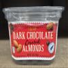 Choceur Dark Chocolate Covered Almonds 10oz 284g (Single Tub) view 1