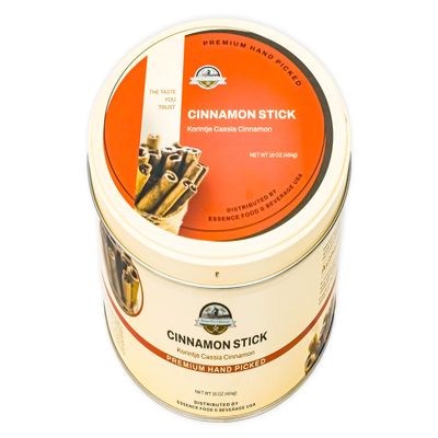 Cinnamon Sticks Bulk,16 Oz (454 Grams). Sweet aftertaste and Strong Aroma, No addictive, Lower Coumarin Levels Cinnamon Seasoning Spice for Baking, Tea, Coffee, Cooking and Beverages 1 Lb.