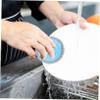 HOODANCOS 5sets Professional Pan Cleaning Metal Scrubber Wire Ball Handle Pot Metal Sponge view 4