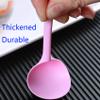 100 Count Independent Packaging Soup Spoons, Heavy Disposable Plastic Spoons for Cake Dessert Ice Cream (Black) view 3