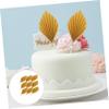 GETAJGHSD Elegant and Stylish 12pcs Cake Leaves Leaf Cake Decorations for Birthday Wedding Party Dessert Table Decorations view 2