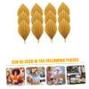 GETAJGHSD Elegant and Stylish 12pcs Cake Leaves Leaf Cake Decorations for Birthday Wedding Party Dessert Table Decorations view 3