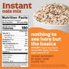 Easy Morning Instant Oatmeal Mix, Organic Ingredients, Naturally Gluten-Free, No Sugar Added, Hot Cereal with Chia, Flax, and Sunflower Seeds, Plant-Based, 38 oz (25 servings) view 2