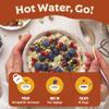 Easy Morning Instant Oatmeal Mix, Organic Ingredients, Naturally Gluten-Free, No Sugar Added, Hot Cereal with Chia, Flax, and Sunflower Seeds, Plant-Based, 38 oz (25 servings) view 3
