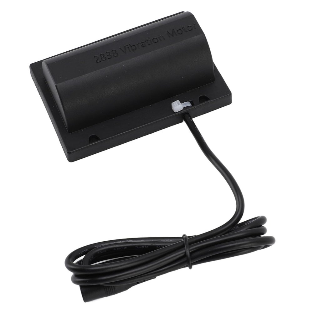 Double Head Vibration Motor, DC12V powerful vibrating drive for massage tables automotive systems nylon 2838 dual head carbon brush motor intermittent use 1 pack