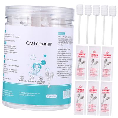 Didiseaon 30pcs Tongue Cleaner and Toothbrush for Boy Girl Soft Oral Care for Newborns Lightweight and Durable Mouth Cleaning