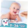 Didiseaon 30pcs Tongue Cleaner and Toothbrush for Boy Girl Soft Oral Care for Newborns Lightweight and Durable Mouth Cleaning view 2