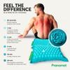 Pranamat Acupressure Large & Small Mat with Pillow and Bag Set, Premium Acupressure Therapy for Pain Relief and Relaxation, Handcrafted in Europe with Sustainable and Natural Materials (Lavander) view 3