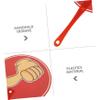 Abaodam Hand-held Sign Teaching Aids Traffic Signs for Boys and Girls Classroom Hand Signals Bright Paddle Designs Student Answer Paddles view 3