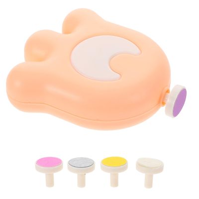 FOMIYES Nail Trimmer Kit Electric Nail Clipper for Newborns Toddlers Safe Ergonomic Design with Multifunctional Grinding Quiet Color