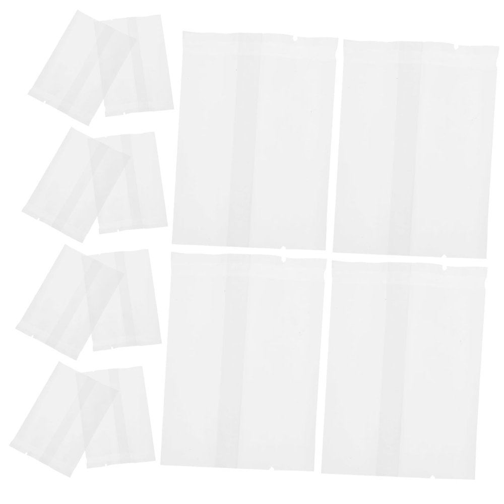 Ciieeo 100pcs Concise Packing Bag Frosted Fresh-keeping Pouch for Snack Fruit Vegetable Storage