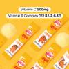 KWANGDONG Vita500 Multivitamin Powder Stick Packs - Vitamin C 500mg + Vitamin B Complex Daily Immune Support & Energy Boost Supplement - VitaKing Strength Formula - 180 Sticks (6 Month Supply) view 4