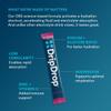 DripDrop Hydration Packets - Sunburst Variety Pack - Single Serve Electrolytes Powder Drink Mix - Lemon Lime, Strawberry, Peach, Black Cherry - Non-GMO, Gluten Free, Vegan - 16 Sticks view 3
