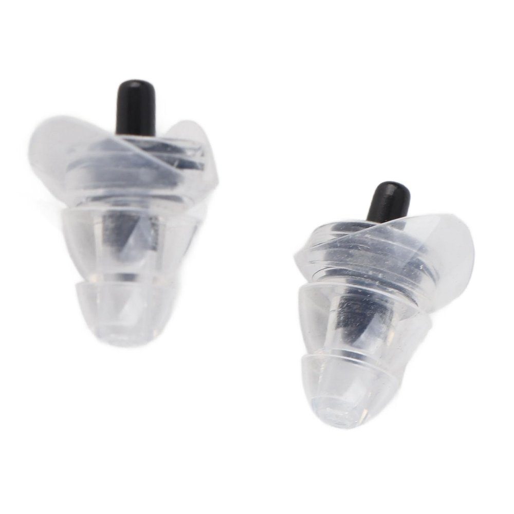 Anti Noise Earplugs Musician Hearing Retain Original Sound Moderate Noise Reduction for Concerts (Black)