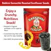 Babkini Semechki Sunflower Seed with Babkini Sticker - Non GMO Seed Packed with Protein& Fiber - Roasted Sunflower Seeds with Resealable Zip Lock Packaging - 4 Pack (500g) view 2