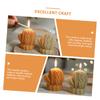 Cabilock Scented Candle Knitted Relaxing for Home Decor for Bedroom and Living Room Creative Holiday view 3