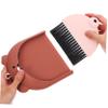 Cabilock Mini Dustpan and Brush Set Bear Broom for Home Office Desk and Girls Efficient Sweep Cleaning view 3