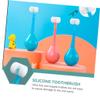 ORFOFE 2pcs Supple Bristles Boy Girl's Toothbrush Pack Tooth Brush Boys and Girls Useful Toothbrush for Oral Hygiene view 3