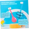 ORFOFE 2pcs Supple Bristles Boy Girl's Toothbrush Pack Tooth Brush Boys and Girls Useful Toothbrush for Oral Hygiene view 4