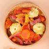 Assorted dried fruits500g/can, Dried pineapple,guava,papaya, yellow peach, sour and sweet Fruit snacksFresh fruit slicesDried tropical fruitsDelicious dried fruits and vegetables (2 can) view 2